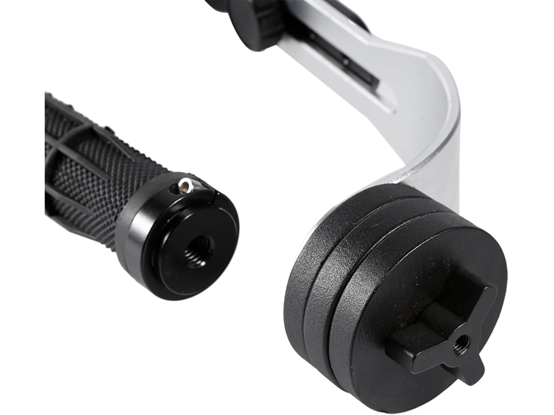 Estabilizador De Vídeo Profissional Portátil Chiciris Para Câmeras Dslr Hd, Construção Sólida Em Liga De Alumínio Para