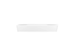 Painel Led 120X30 Cm White Ambiance 46.5W Retangular Philips Hue Aurelle Selecionável Quente-Neutro-Frio LEDKIA