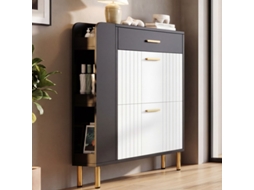 Sapateira VELTRIX com 2 portas e 1 gaveta (80x24x105 cm)