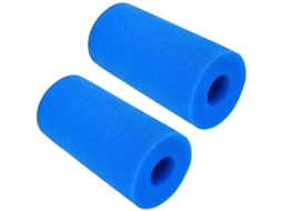 Esponja filtrante de espuma tipo A para piscinas, reutilizável, pacote com 2 unidades, limpeza eficaz, durável, 200 x 100 mm