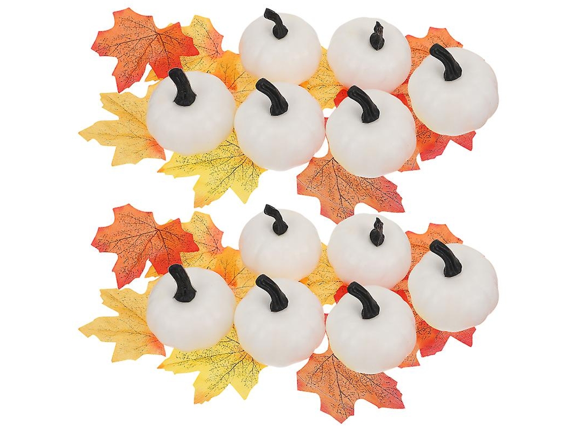 1 Conjunto de Simulação de Abóbora para Decorações de Halloween ALLINLESS