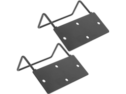 Batentes De Colchão Abaodam Em Ferro Preto, Suporte Antiderrapante Simples E Resistente, 2 Peças Para Estruturas De