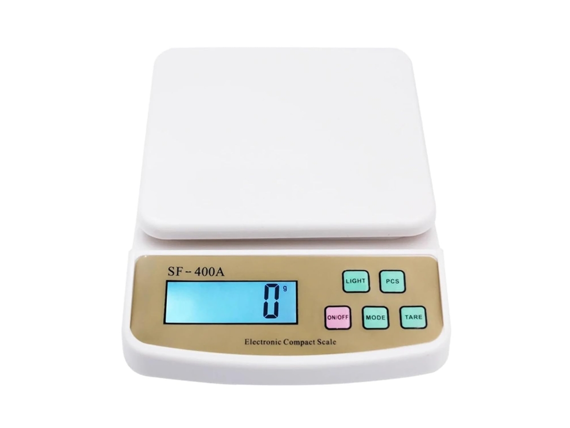 Balança De Cozinha Digital Precisão 10kg Pesagem Com Visor Lcd Frutas, Joias E Muito Mais