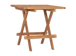 Mesa De Jardim Dobrãvel 50x50x50 Cm Madeira De Teca Maciã§a DKD HOME DECOR