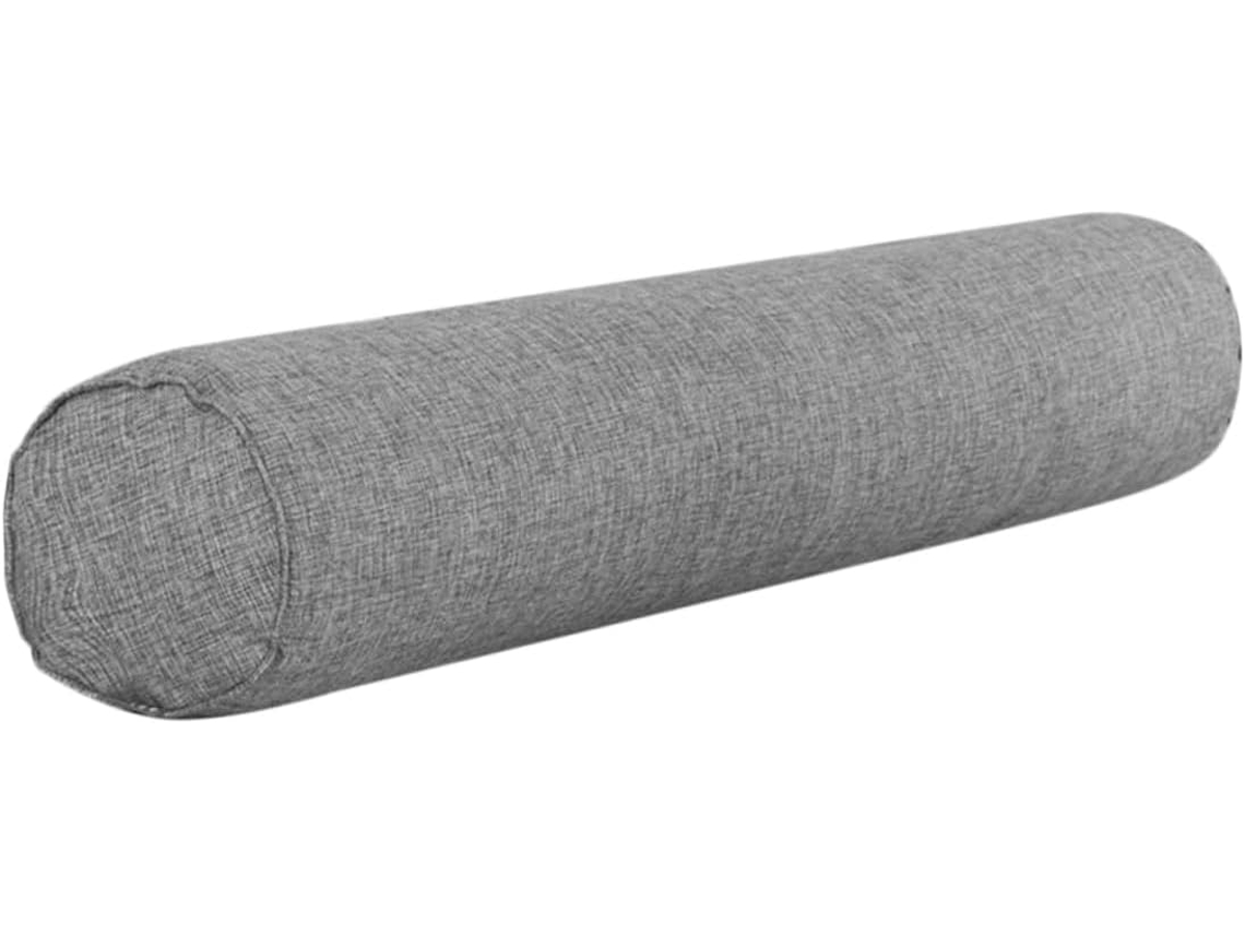 Almofada De Massagem Ergonômica 15x60 Cm Em Algodão Perolado, Ideal Para Terapeutas E Uso Pessoal