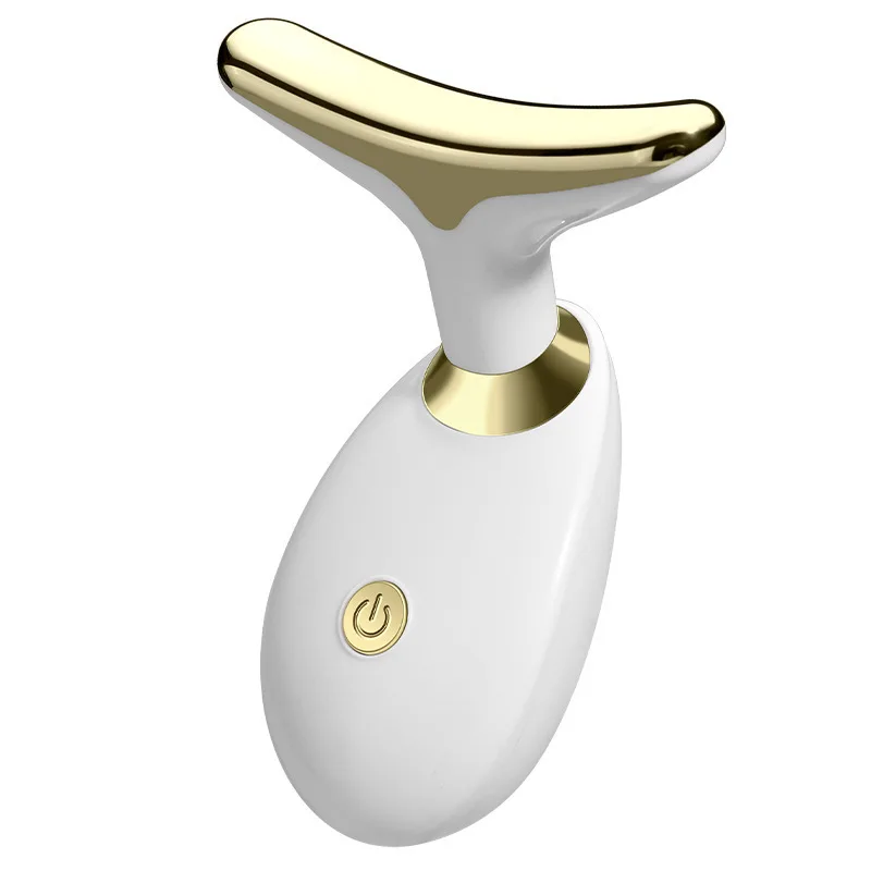 Massageador Facial e de Pescoço Ems com Efeito Lifting e Removedor Eletrônico de Papada. MDUG (platina)