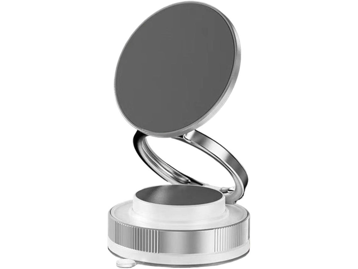 Suporte Magnético Para Celular Veicular, Com Ventosa Estável E Portátil.