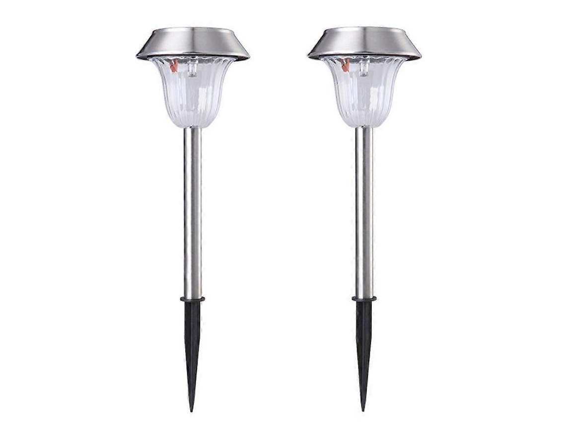 Pacote Com 2 Luzes Solares Para Decoração Externa, Movidas A Energia Solar Para Passarelas E Jardins Olysi Shop