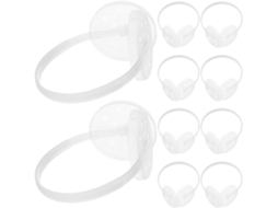Lurelia Ponteiras De Silicone Para Auriculares, Pack 10, Plástico, Para Viagens