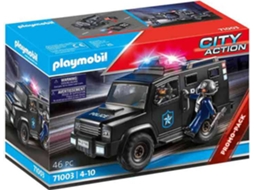 PLAYMOBIL PLAYMOBIL City Action: Camião Forças Especiais (Idade Mínima: 4)