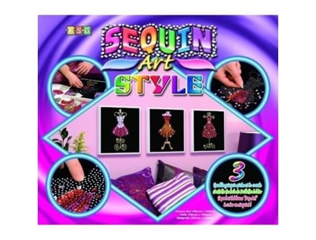 KIT DE SEQUIN ART STYLE - MANEQUIN SEQUINS…