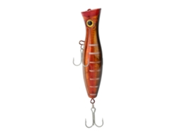 Isca Artificial Peixe Olho 3d 13cm com Anzol Preto Laranja