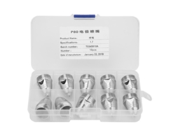 Conjunto De 10 Eléctrodos E Pontas Para Tocha De Plasma P80, Ponta De Eléctrodos Para Cortador