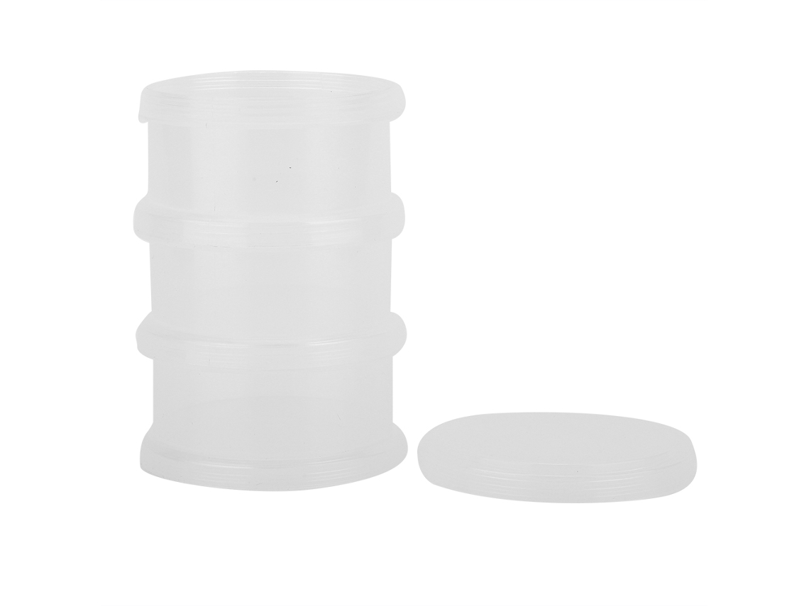 Caja De Organización Transparente Vacía De 3 Capas Para Decoración Y Arte De Uñas