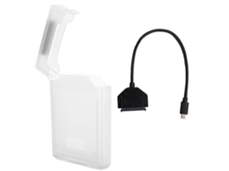 Kit De Caixa De Proteção Para Adaptador De Disco Rígido (conectividade Sata E Usb3.0)