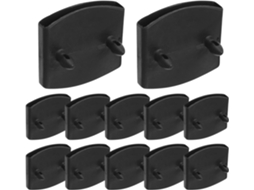 Kit De 20 Ripas Reposição Para Cama Com Suportes E Tampas Plástico, Acessórios Essenciais Para Estruturas De Cama