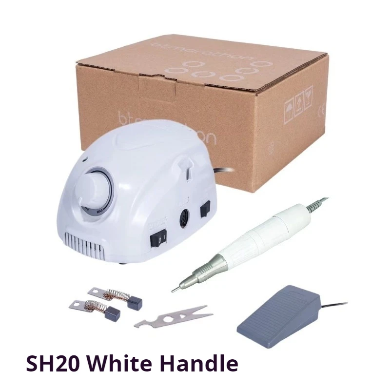 (branco) Aparelho Multifuncional Recarregável Para Reparo De Unhas, Equipamento Profissional Portátil Para Polimento.