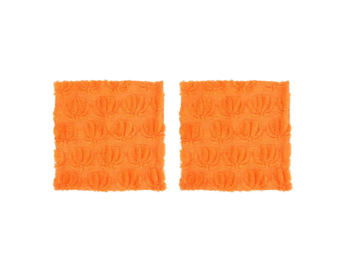 2 Capas de Travesseiro Decorativo de Poliéster Estilo Boho Outono Abóbora Vermelha Rusty para Sofá Sala | S/MARCA