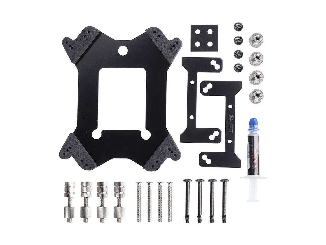 Id-cooling 120l Cooler De Resfriamento Líquido Para Cpu, Ventilador E Radiador De Água Vermelho