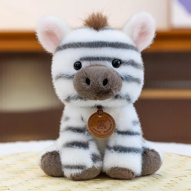 Animal de Pelúcia Macio, Brinquedo de Pelúcia, Presente de Aniversário para Crianças MDUG (estilo B, 15 Cm)