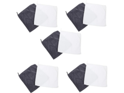 Conjunto De 10 Panos Cozinha Flexíveis Para Limpeza, Secagem Rápida, Com Cordão Pendurar. Vayotoy