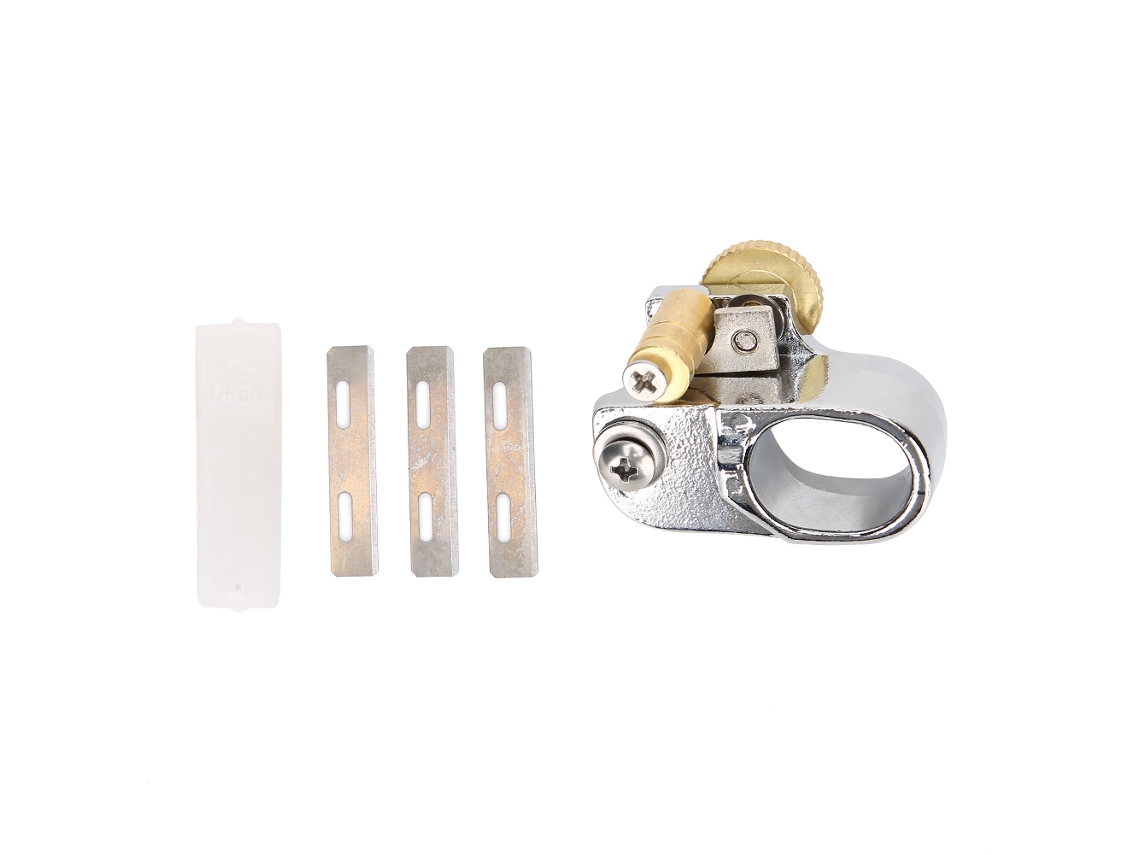 Cortador De Cintos 3 Lâminas Diy Couro