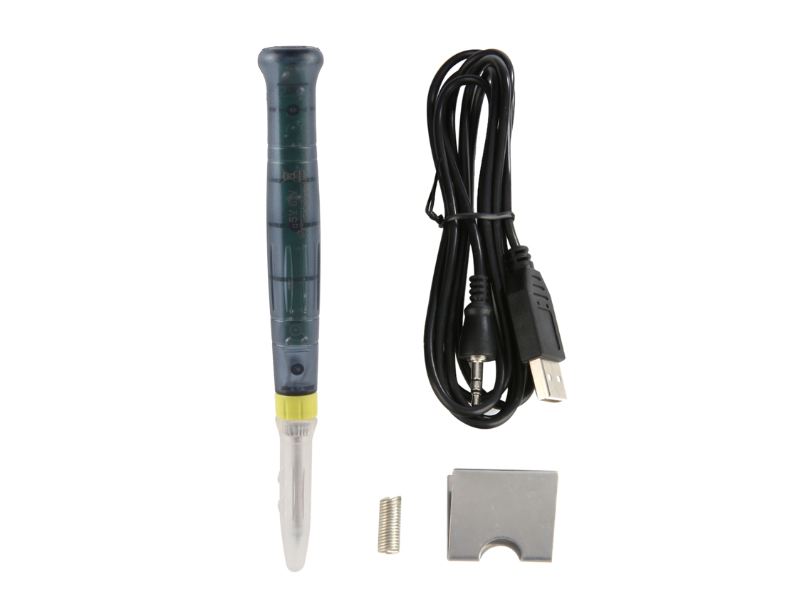Soldador Eléctrico Usb Portátil 5v 8w Ferramenta de Reparo Diy Smd Pcb