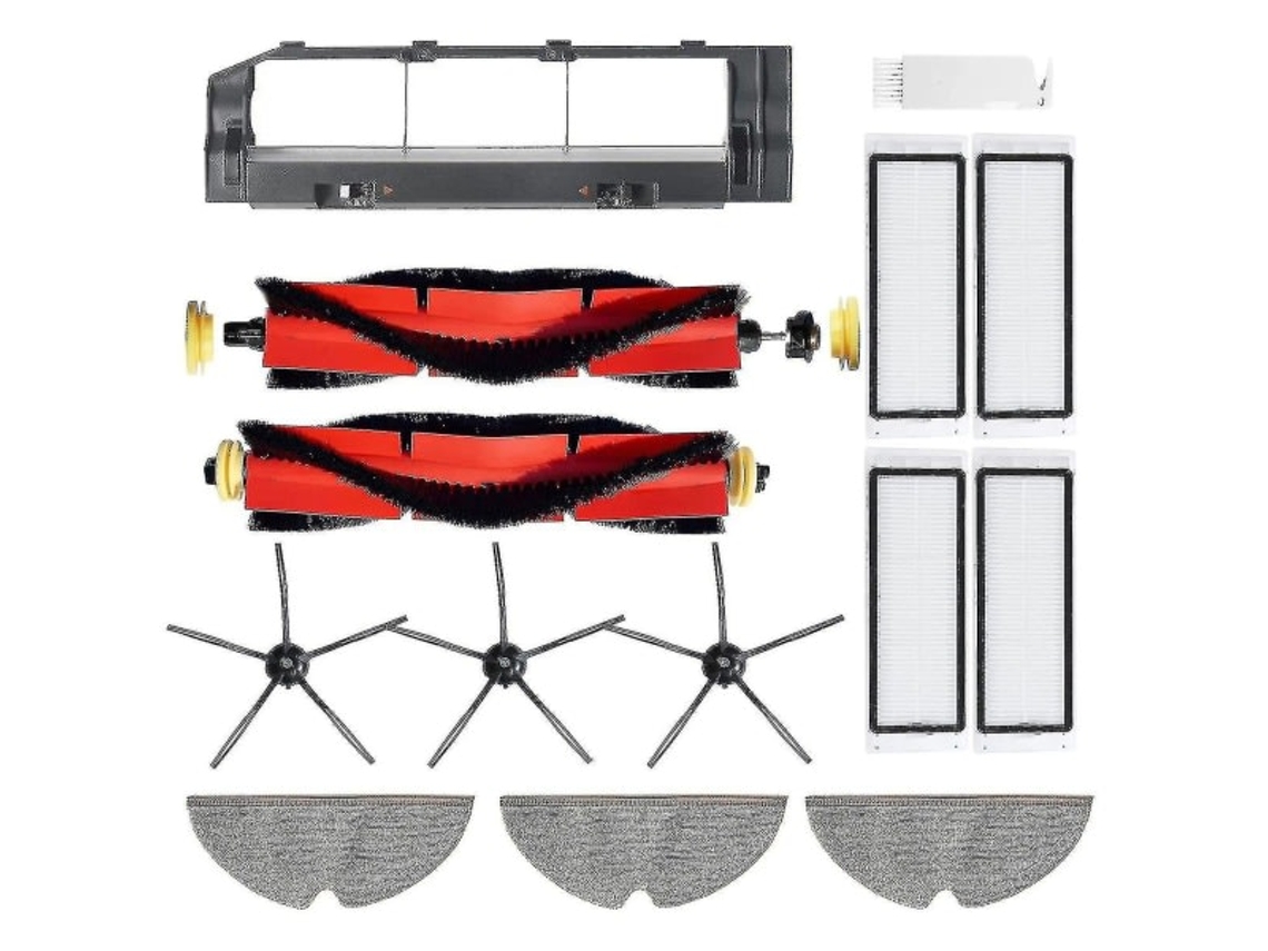 Pacote com 14 Peças de Reposição Compatíveis Roborock S6 Maxv Pure S5 BRILVIBERA