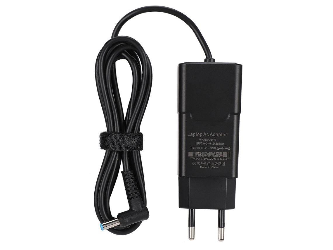 Adaptador De Energia (fonte De Alimentação Para Notebook Hp, Plugue Eu) 19.5v 3.33a 65w