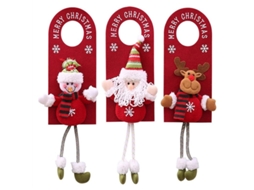 Enfeite De Natal Para Pendurar Na Porta, Prateleira Para Roupas De Boneca, Enfeites De Natal Para Porta, Pingente Para Pendurar Na Aquaforge
