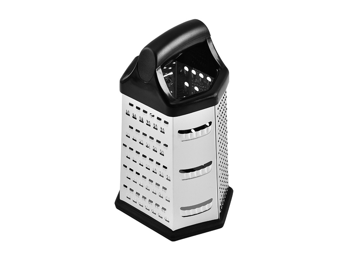 Caixa Raspadora De Cozinha, Raspador Queijo Em Aço Inox Suporte Com 6 Lados Aquaforge