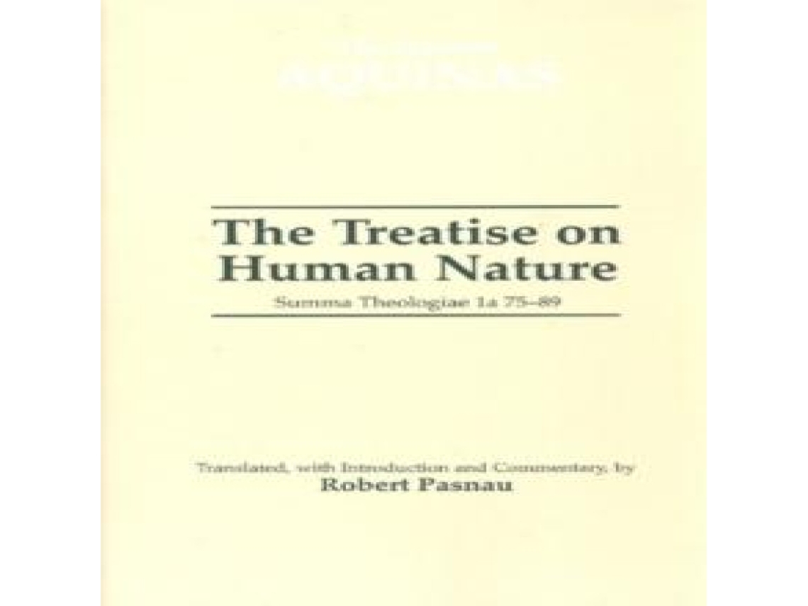 Livro Treatise on Human Nature de Thomas Aquinas (Inglês)