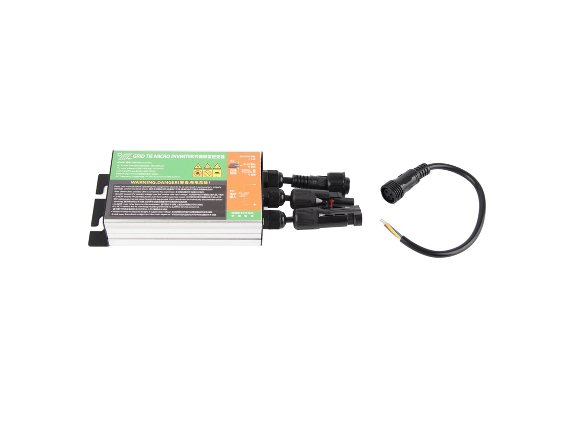 Laxiscreed Inversor De Microrede Fotovoltaico 300w, Onda Senoidal E Compatível Com Rede Flexível