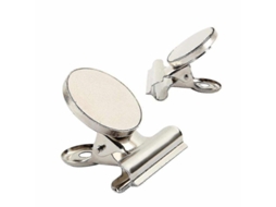 Fasst 8 Clips Magnéticos Fortes com Ímã de Neodímio para Geladeira 30mm com Protetores Anti ranhuras CUIDADOS