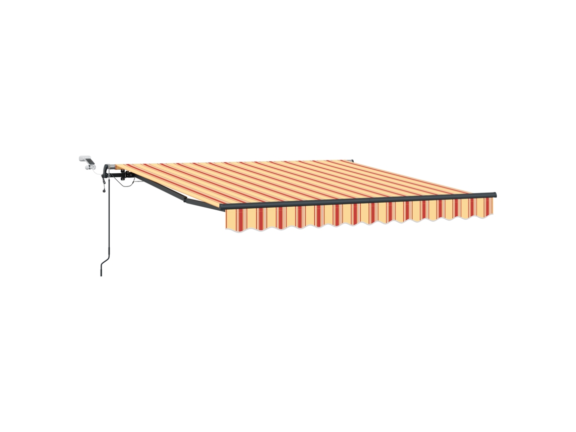 Conjunto 1 Tecido De Toldos Vidaxl Amarelo Poliéster (300 X 250 Cm)
