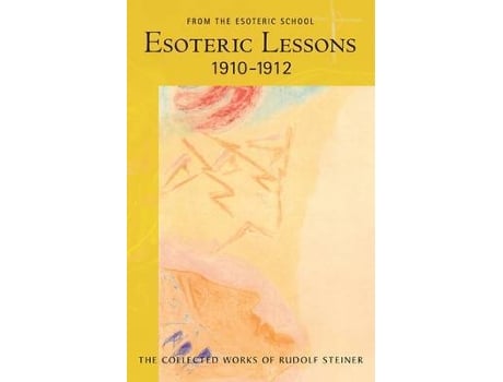 Livro esoteric lessons 1910 - 1912 de rudolf steiner (inglês)