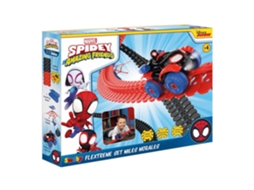 Conjunto De Pista De Corrida Flextreme Smoby Spidey