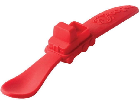 Talheres  Colher de Silicone Vermelha