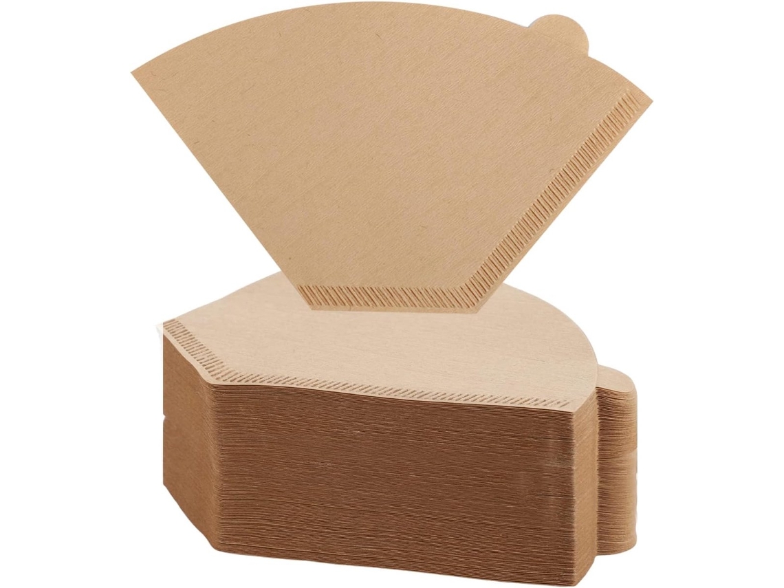 Filtros De Café, 200 Unidades, Formato U, Nº 2, Sacos Para Filtro Papel Acessórios Café Casa E Escritório, Copo Com