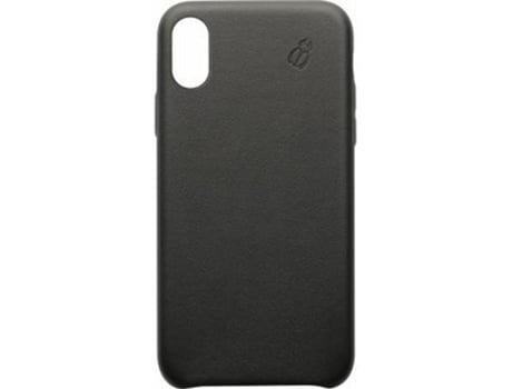 Capa para iPhone XR BEETLECASE Pele Preto .