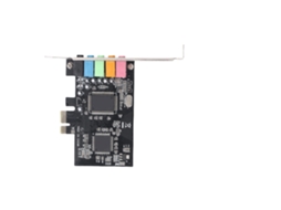 Placa De Som Interna Pcie 5.1 Adaptador Pci Express Estéreo 3d Para Computador Desktop
