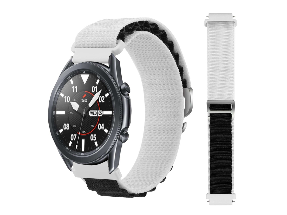 Bracelete Garmin Forerunner 735 Pulseira Loop Alpine Branco e Preto