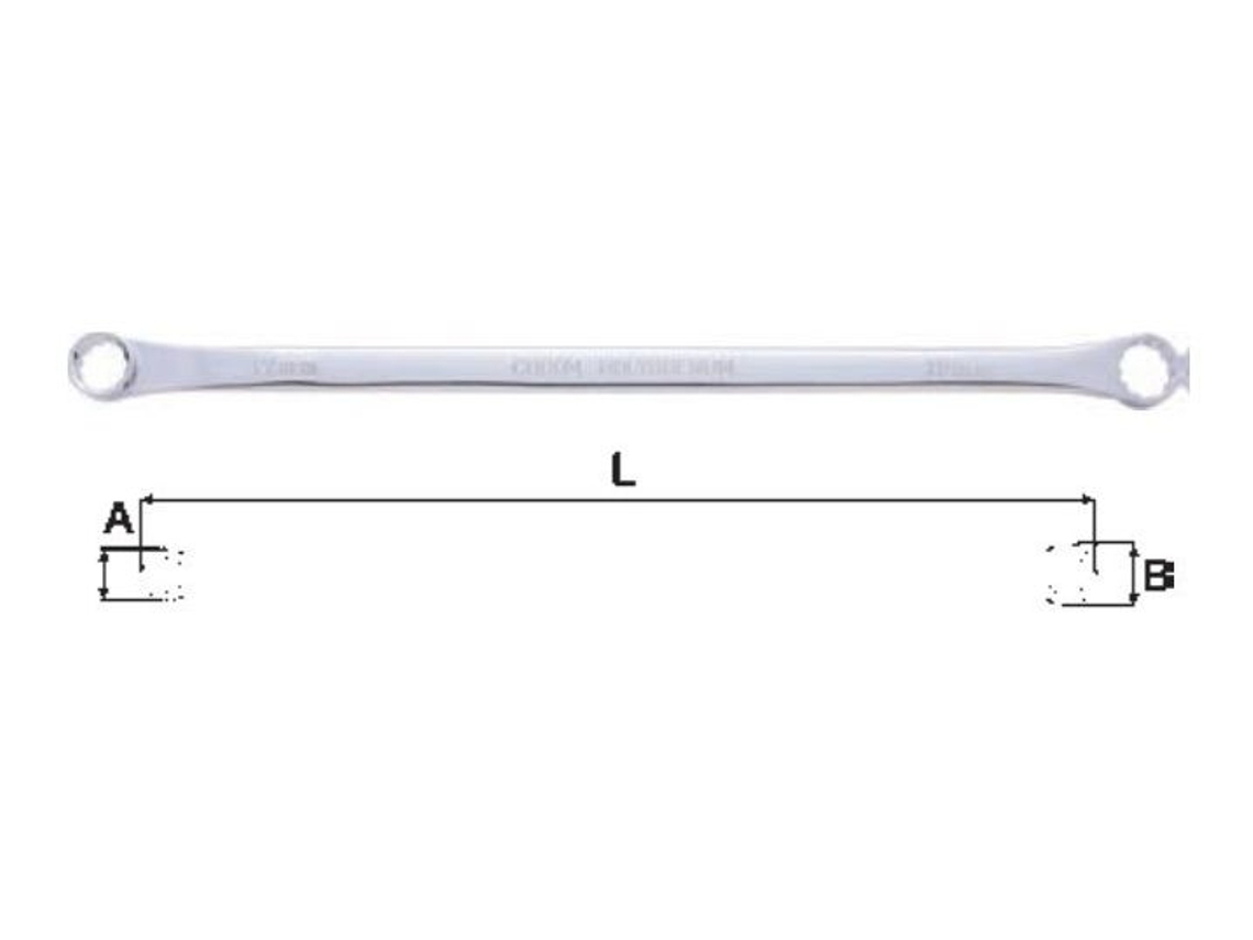 TENGTOOLS 151610151 Chave Estrela Longa 11X13 63113Fl