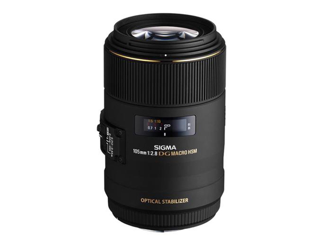 Objetiva SIGMA 105MM/2.8 DG OS Macro   (Encaixe: Nikon F - Abertura: f/22 - f/2.8)