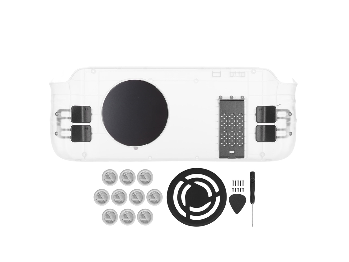 Placa Traseira Transparente LAXISCREED para Steam Deck