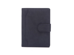 Porta-passaporte De Viagem, Cor Preto, Com Proteção Rfid, Compartimentos Para Cartões E Documentos