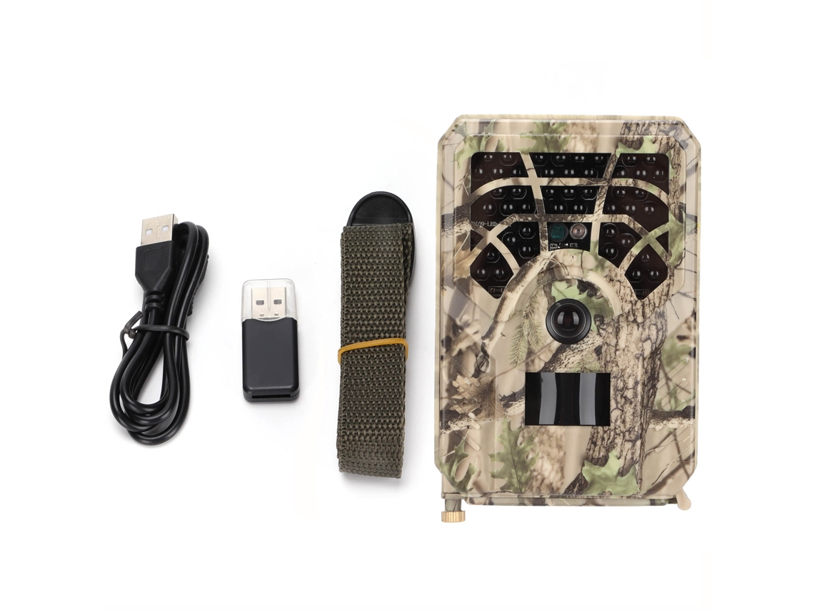 Câmera de Caça Pr300 com Visão Noturna, À Prova D'água, Detecção de Campo CHABERLU