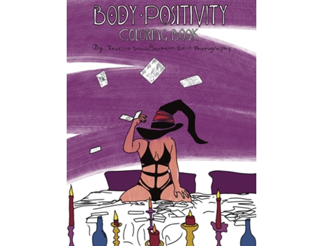 Livro Body Positivity Coloring Book Tarot Edition De Rebecca Snow (inglês)