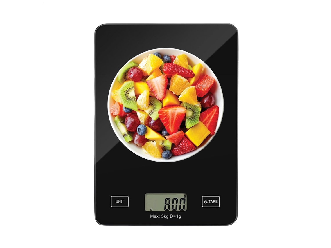 Balança De Cozinha Digital Alimentos, Com Visor Lcd Graduado Em 1g, Ideal Assar, Preparar Refeições E Fazer