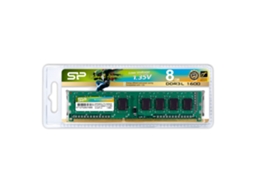 Memória RAM DDR3 SILICON POWER SP008GLLTU160N02 (1 x 8 GB - 1600 MHz - CL 11 - Verde)